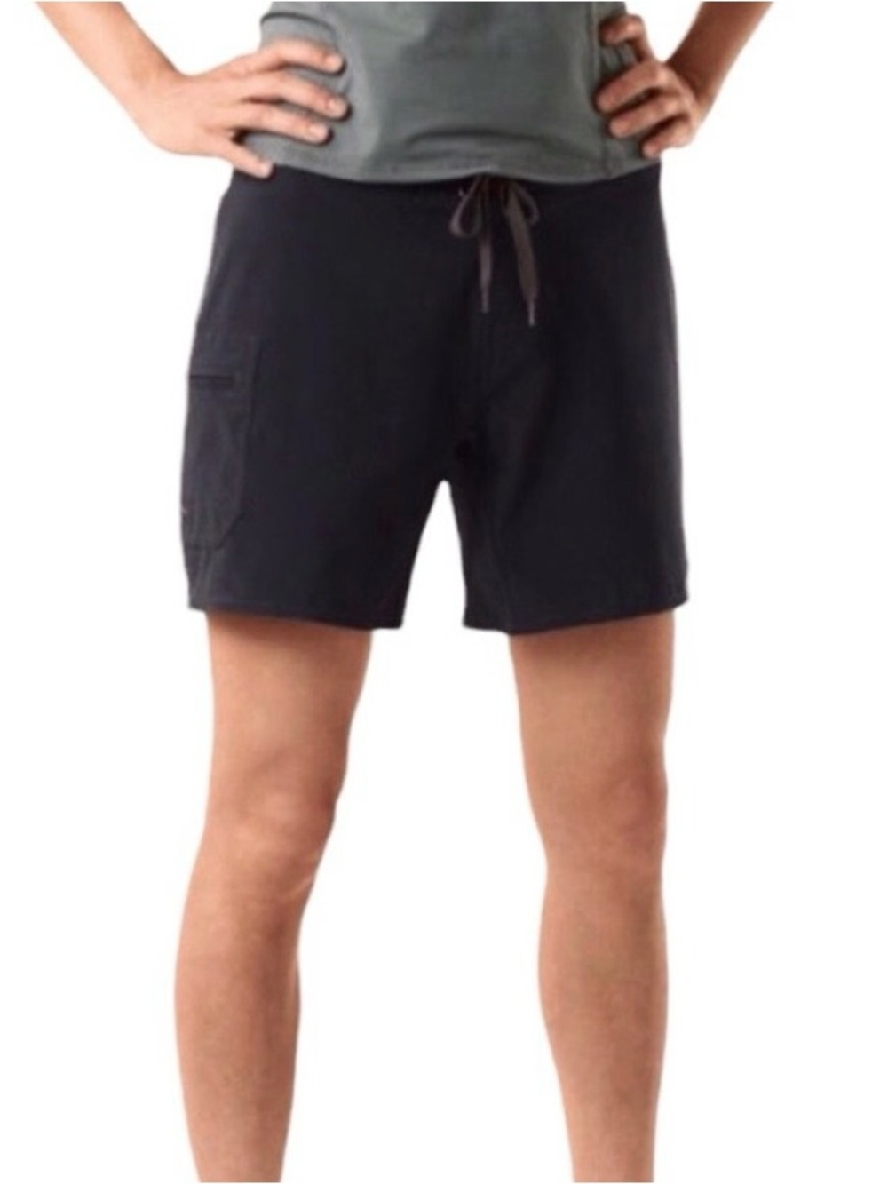 Patagonia Meridian Board Shorts in Black size 8 Women’s